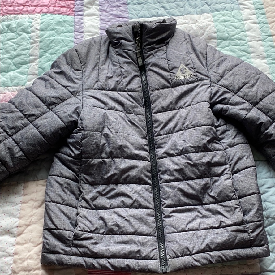 Gray Puffer Jacket